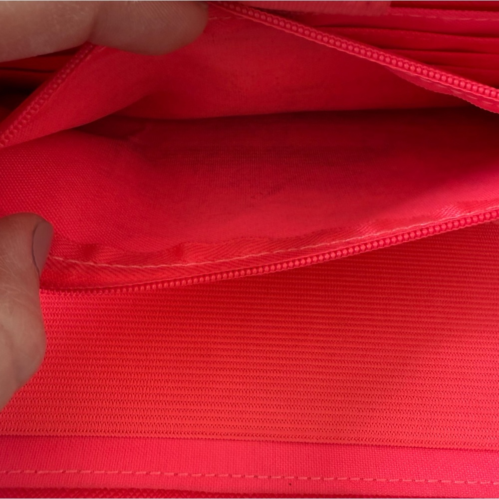 Filofax Saffiano Hot Pink Compact Personal Organizer Planner Money Zip Wallet - Picture 6 of 8